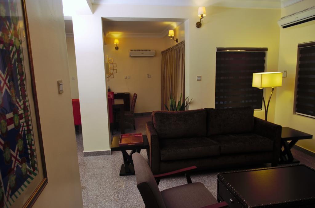 Gemini Place Apartments Lagos Oda fotoğraf